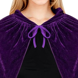 Peleryna Aksamitna dla dziecka z kapturem Mag Kapturek