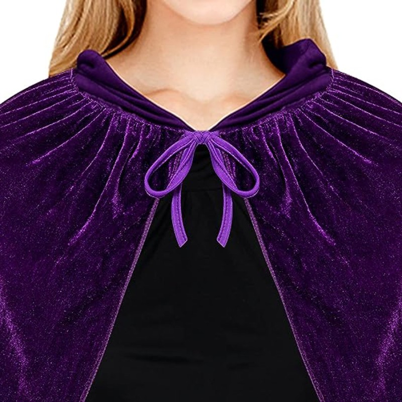 Peleryna Aksamitna dla dziecka z kapturem Mag Kapturek