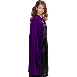 Peleryna Aksamitna dla dziecka z kapturem Mag Kapturek