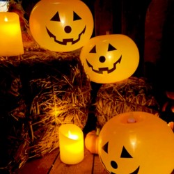 Lampka LED Dynia Halloween
