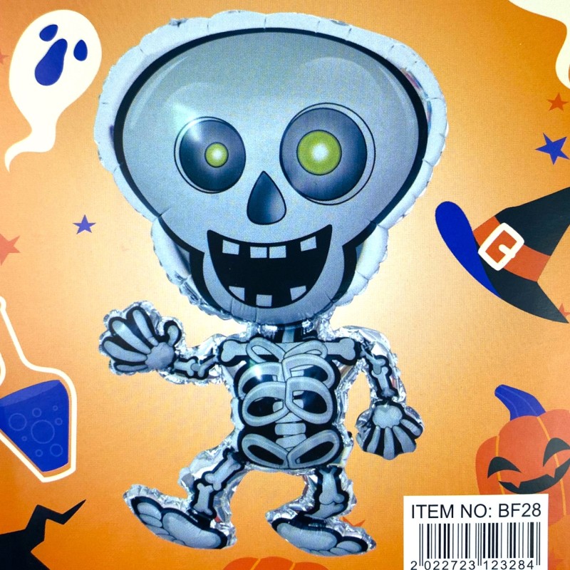 Balon szkielet kościotrup halloween