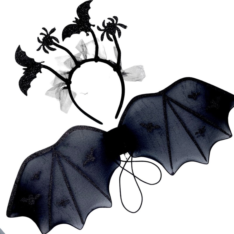 Kostium Czarownicy Pajęczarka nietoperz Halloween