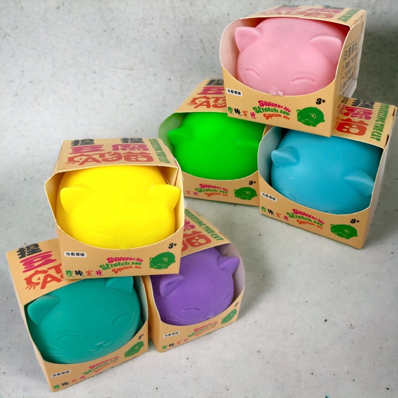 Gniotek Kotek Manekineko kawaii