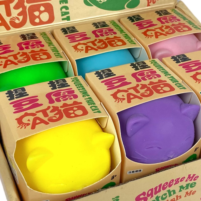 Gniotek Kotek Manekineko kawaii