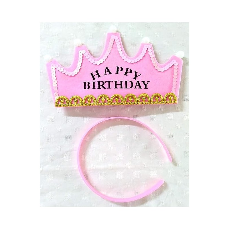 Korona Princess Happy Birthday LED
