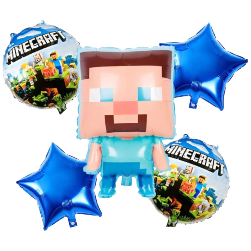 Zestaw balonów Minecraft