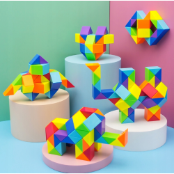 UKŁADANKA MAGIC SNAKE MAGICZNY WĄŻ  24 el