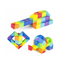 UKŁADANKA MAGIC SNAKE MAGICZNY WĄŻ  24 el