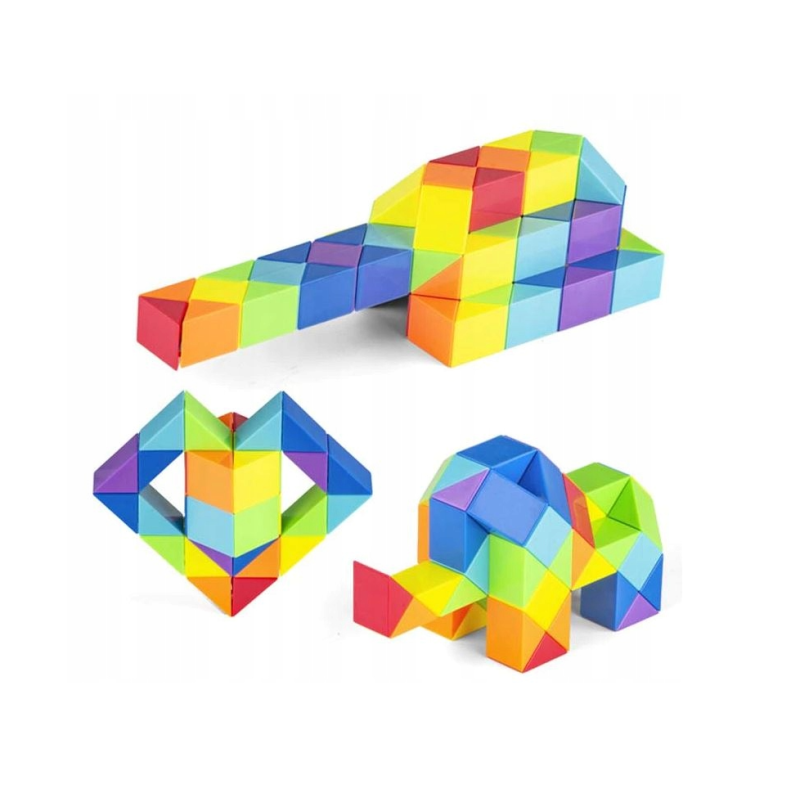 UKŁADANKA MAGIC SNAKE MAGICZNY WĄŻ  24 el