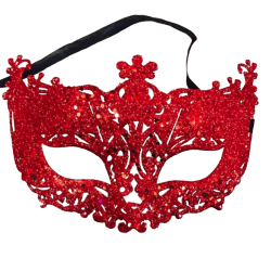 Maska Wenecka brokatowa