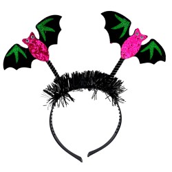 Opaska nietoperze różowe