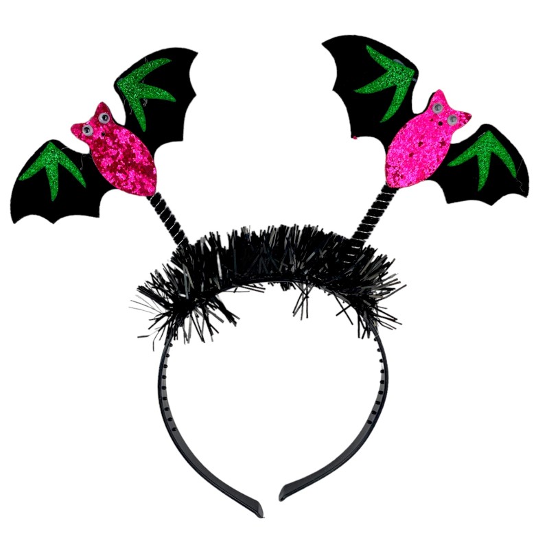 Opaska nietoperze różowe