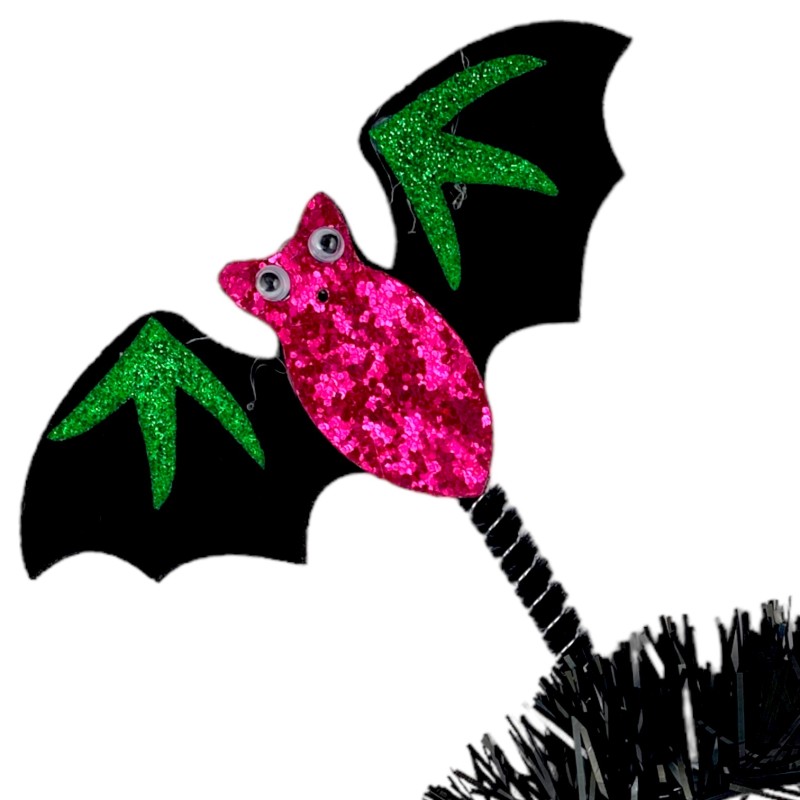 Opaska nietoperze różowe