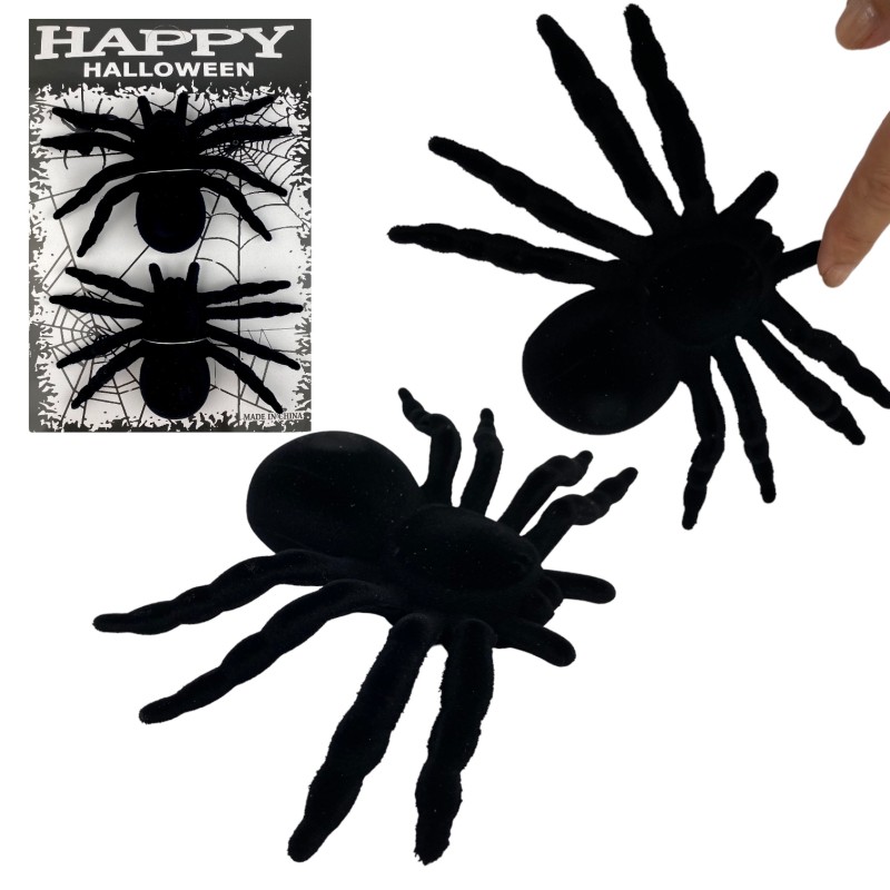 Pająki pluszowe 2 szt.