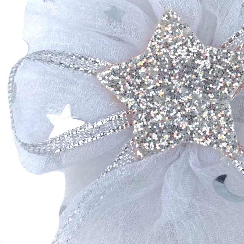 Spinka tiulowy Kwiat gwiazdka 1sz