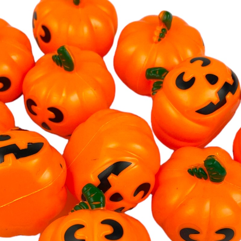 Dynie dekoracyjne na Halloween zestaw 5 sztuk 4x4 cm
