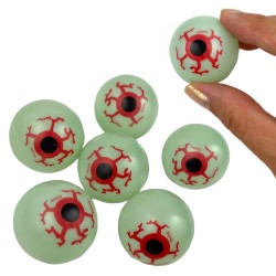 Oczy gały fluo dekoracja na...