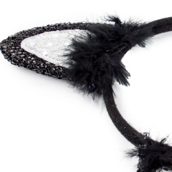 Strój kotek zestaw opaska tutu