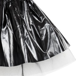 Strój Czarny Maleficent Diabolina Demon opaska spódniczka