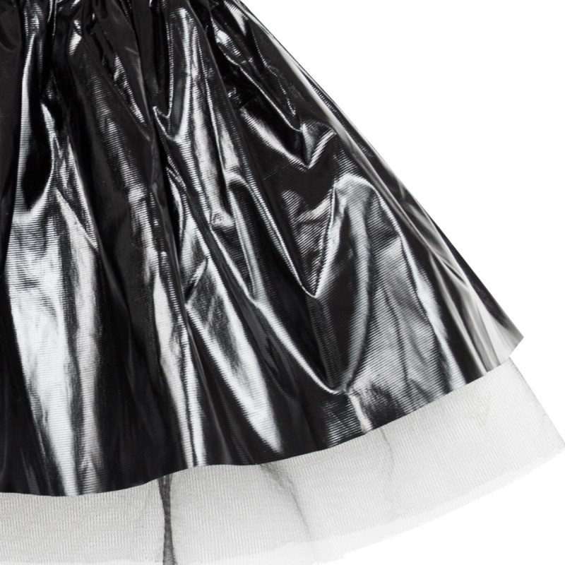 Strój Czarny Maleficent Diabolina Demon opaska spódniczka