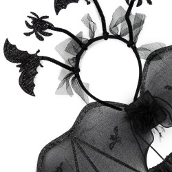 Kostium Czarownicy Pajęczarka nietoperz Halloween