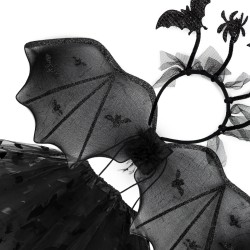 Kostium Czarownicy Pajęczarka nietoperz Halloween