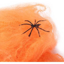 Pajęczyna halloween pomarańczowa