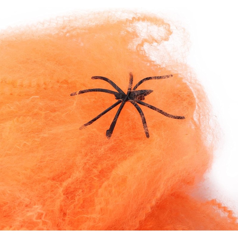 Pajęczyna halloween pomarańczowa
