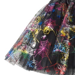 Zestaw halloween wiedźma peleryna z czapką