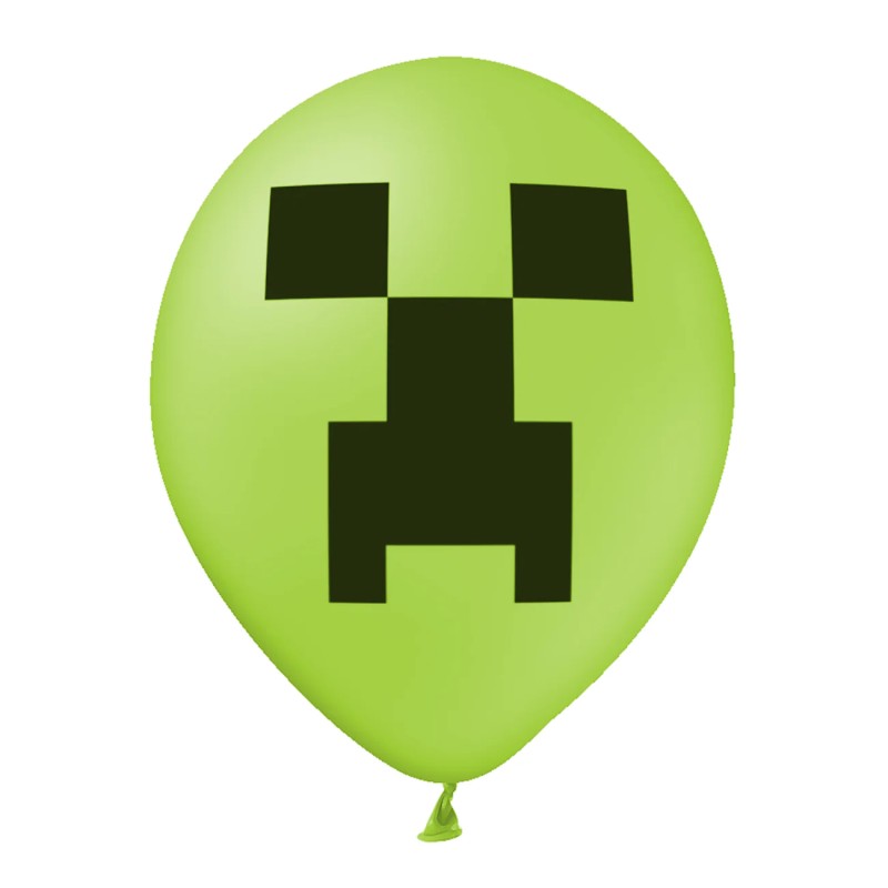 Balony dla gracza PIXEL 12 szt 12 cali kolorowe gamingowe