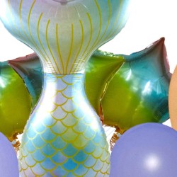 Zestaw balonów Syrenka balon ogon