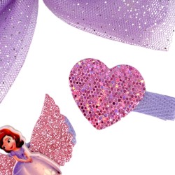 Zestaw ozdób spinki strój księżniczka Zosia