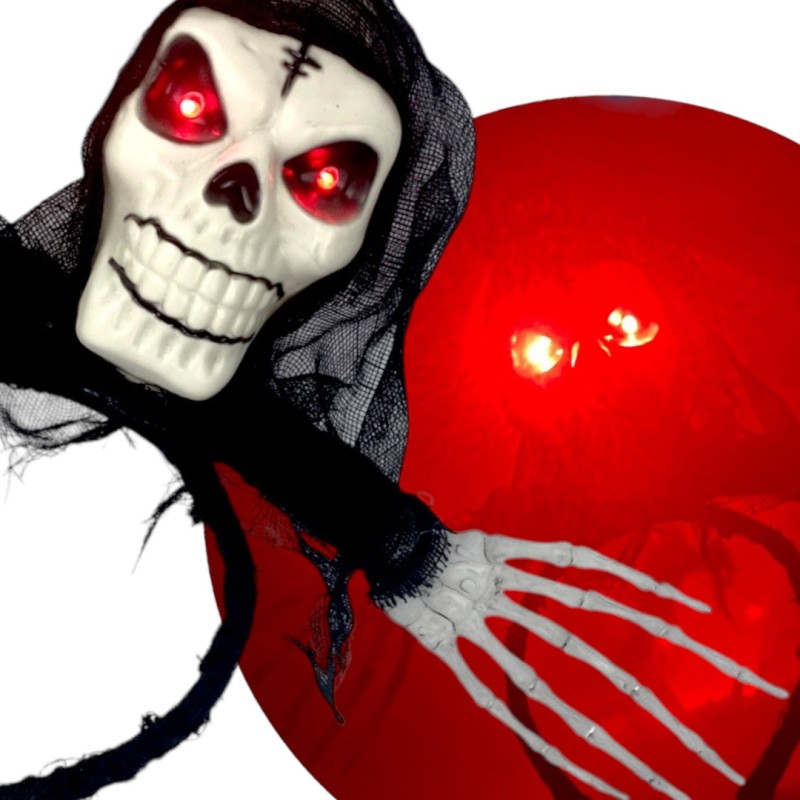 Opaska halloween czaszka