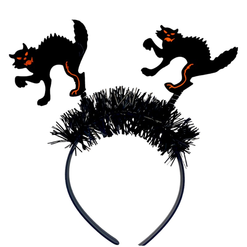 Opaska halloween koty kot