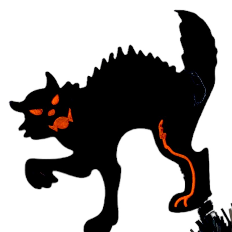 Opaska halloween koty kot