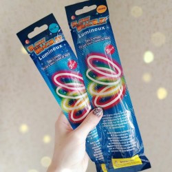 Bransoletki świecące GLOW 3 szt. fluorescencyjne patyczki