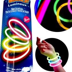 Bransoletki świecące GLOW 3...
