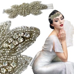 Opaska biżuteryjna koraliki...