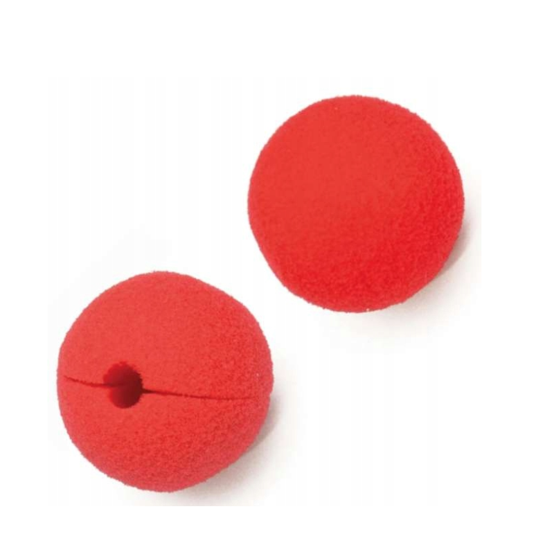 Nos czerwony Rudolf Mikołaj Święta Klaun