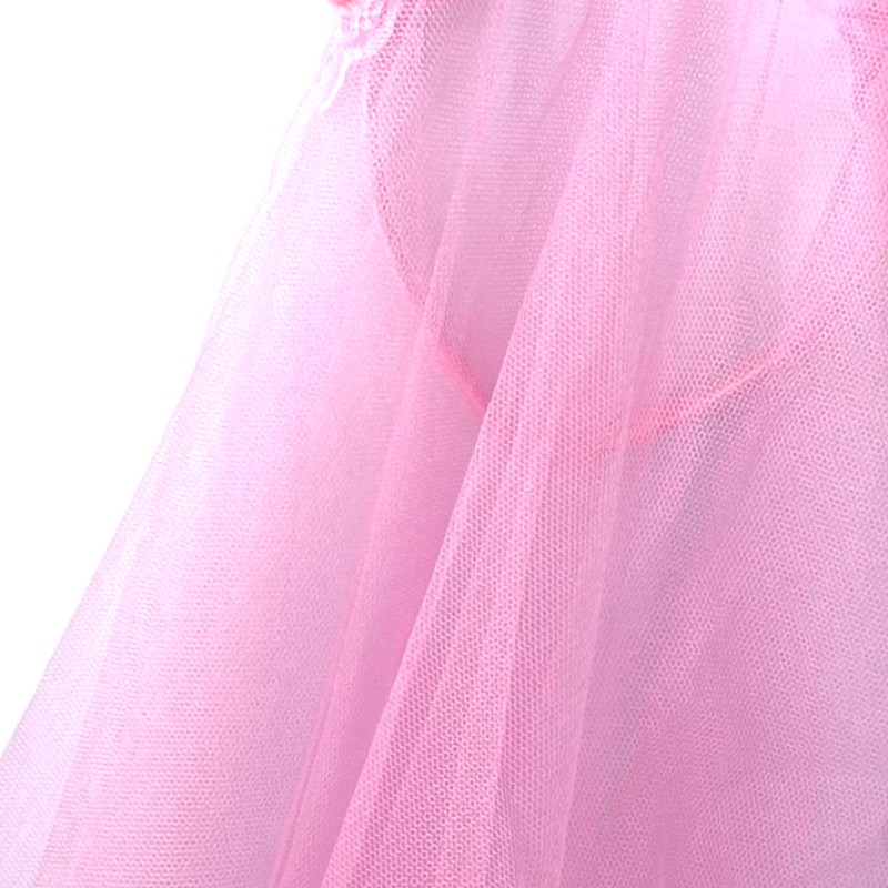 Opaska welon kocie uszy koronka różowy toul