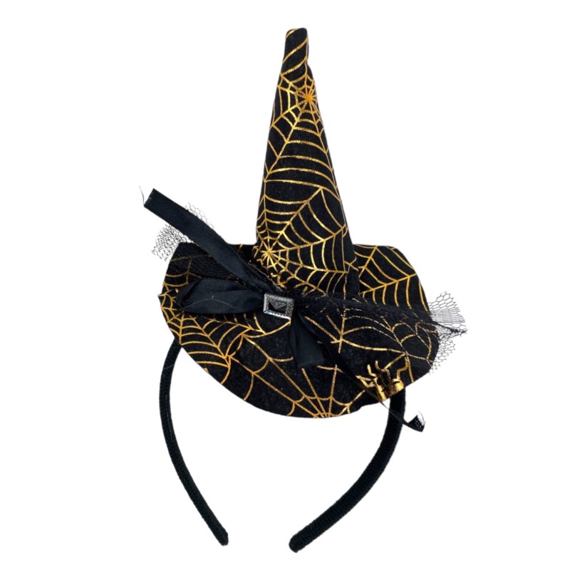 Opaska wiedźma Czarownica kapelusik Halloween