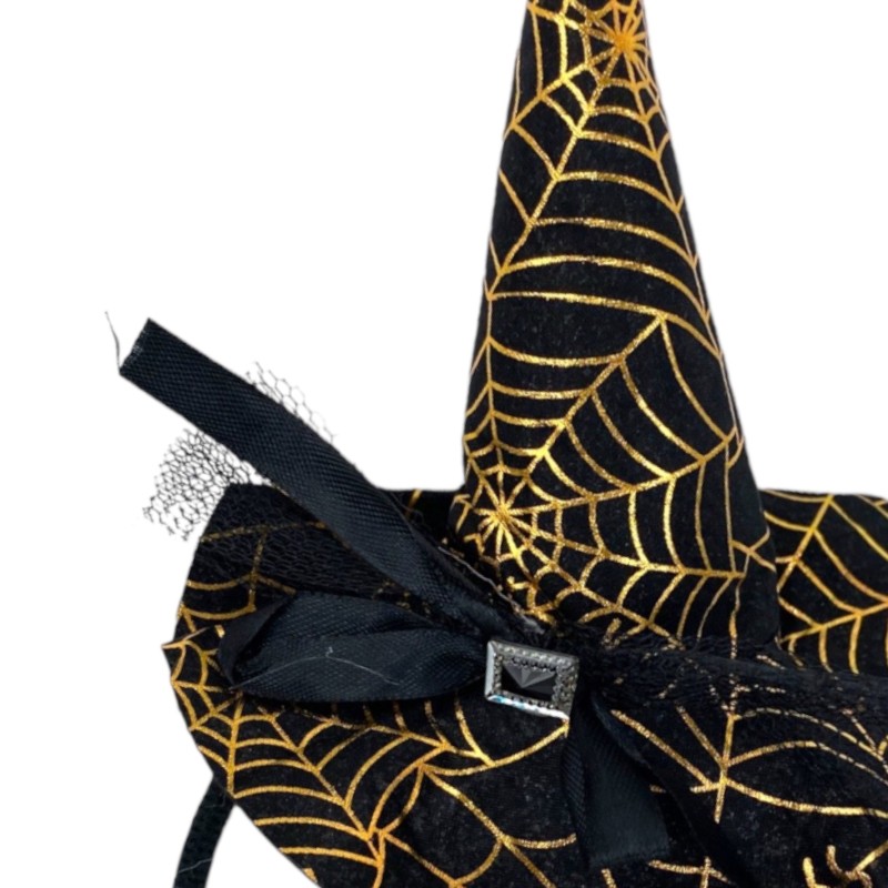 Opaska wiedźma Czarownica kapelusik Halloween