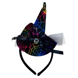 Opaska wiedźma Czarownica kapelusik Halloween