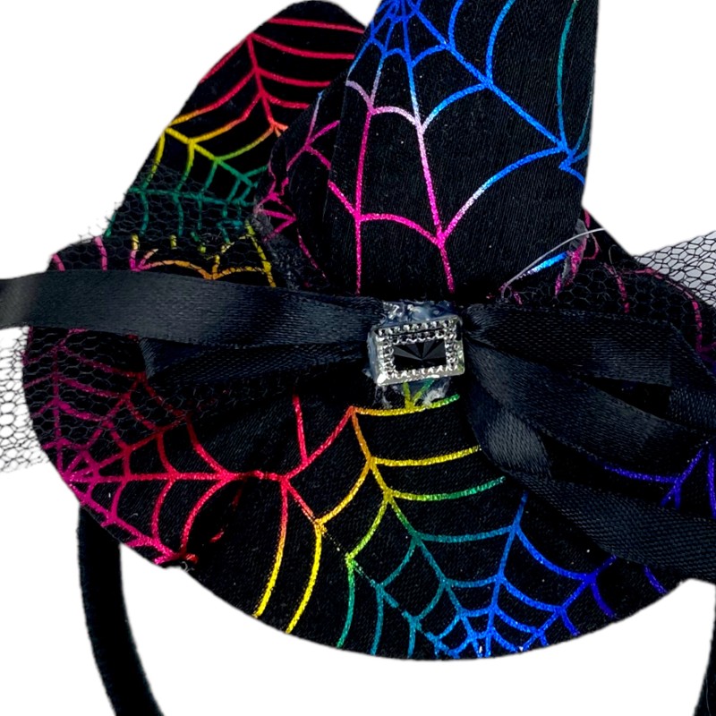 Opaska wiedźma Czarownica kapelusik Halloween