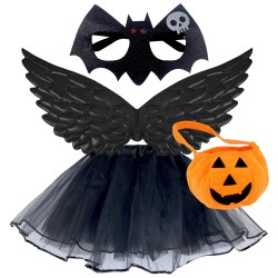 Stroj Halloween Nietoperz koszyk