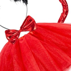 Strój TUTU Rogi Diabeł Diabełek