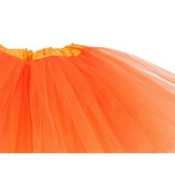 Strój Halloween Dynia Opaska Torebka Tutu Zestaw
