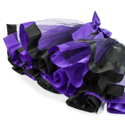 Spódniczka Tiulowa Fioletowo-Czarna Tutu