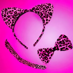 Zestaw Tutu Rożowa Pantera Kot