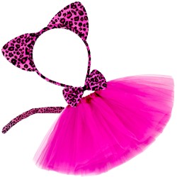 Zestaw Tutu Rożowa Pantera Kot